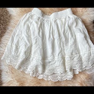 Aeropostale white skirt